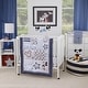 preview thumbnail 1 of 3, Disney Mickey Mouse Timeless Mickey Stars and Icons 3 Piece Nursery Mini Crib Bedding Set