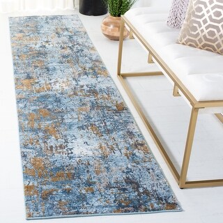 SAFAVIEH Lagoon Fehrat Modern Abstract Rug
