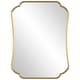 preview thumbnail 1 of 3, Uttermost 09904 Athena 24" W x 32" H Rectangular Stainless Steel