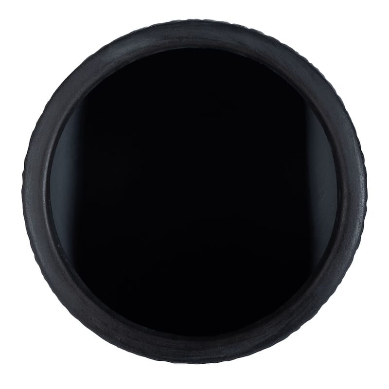 SAFAVIEH Outdoor Francia Black Planter.
