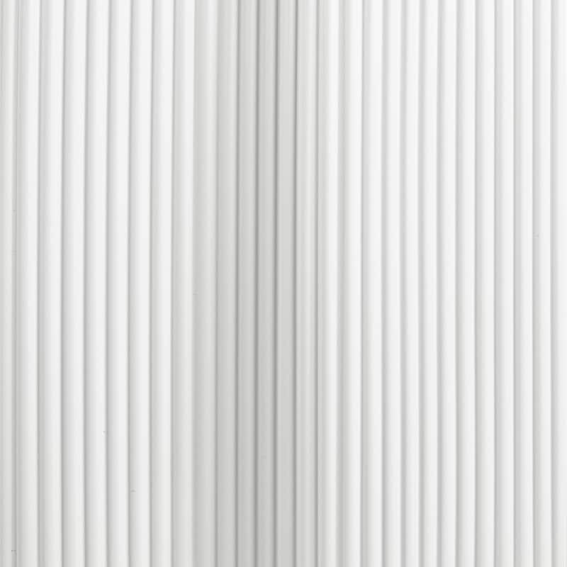 Furniture of America Astra Modern Wood Round Dining Table with Fluted Base