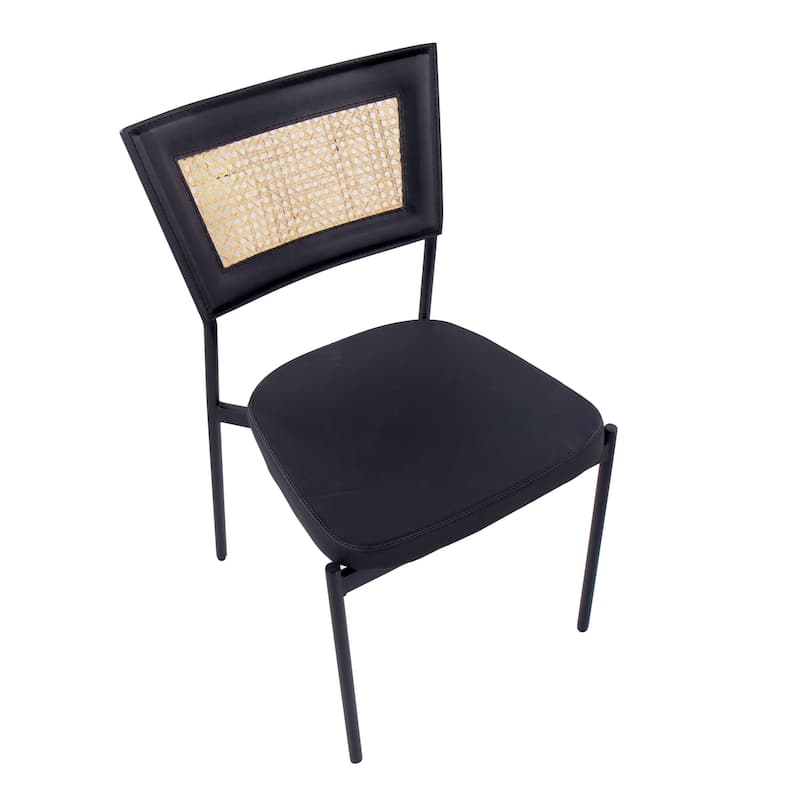Porch & Den Randolf Rattan Dining Chair (Set of 2)