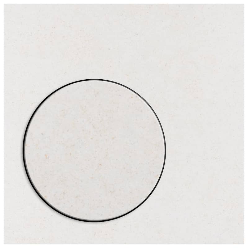 Merola Tile Vintage Blanco 9-3/4" x 9-3/4" Porcelain Floor and Wall Tile