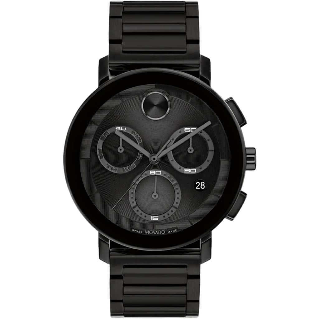 Movado Men's Bold Evolution 2.0 Black Dial Watch - 3601099 - 6 (36)