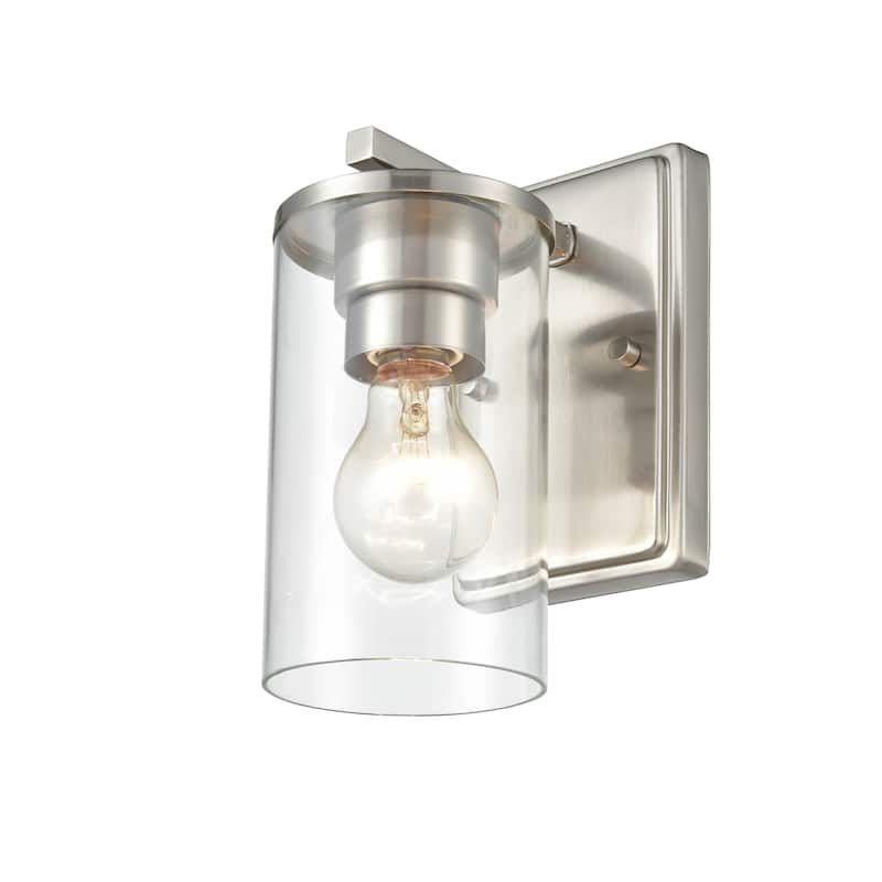 Millennium Lighting Verlana 1-Light Wall Sconce in Multiple Finishes with a Clear Glass Shade