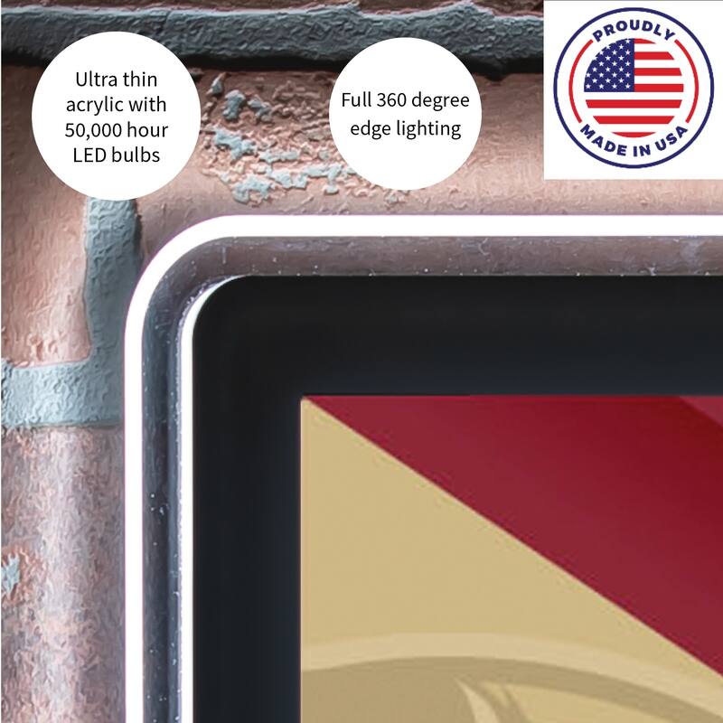 Colorado Avalanche LED Lighted Sign