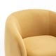 preview thumbnail 54 of 107, SEYNAR Modern Glam Velvet Upholstered 360 Degree Swivel Accent Armchair Set of 2