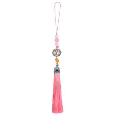 1Pcs 19cm/7.48" Pendants with Tassels, Classic Bells Tassel Pendant
