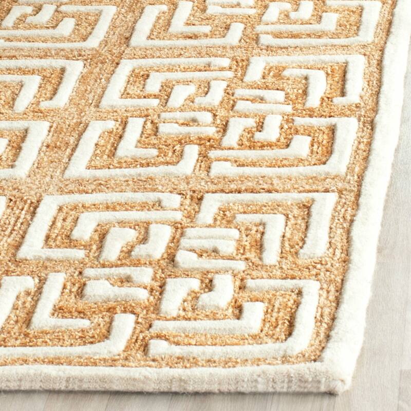 SAFAVIEH Handmade Precious Cielo Modern Polyester Rug