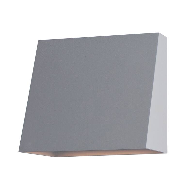 Maxim 52124 Pathfinder 8" Tall LED Outdoor Wall Sconce - Silver