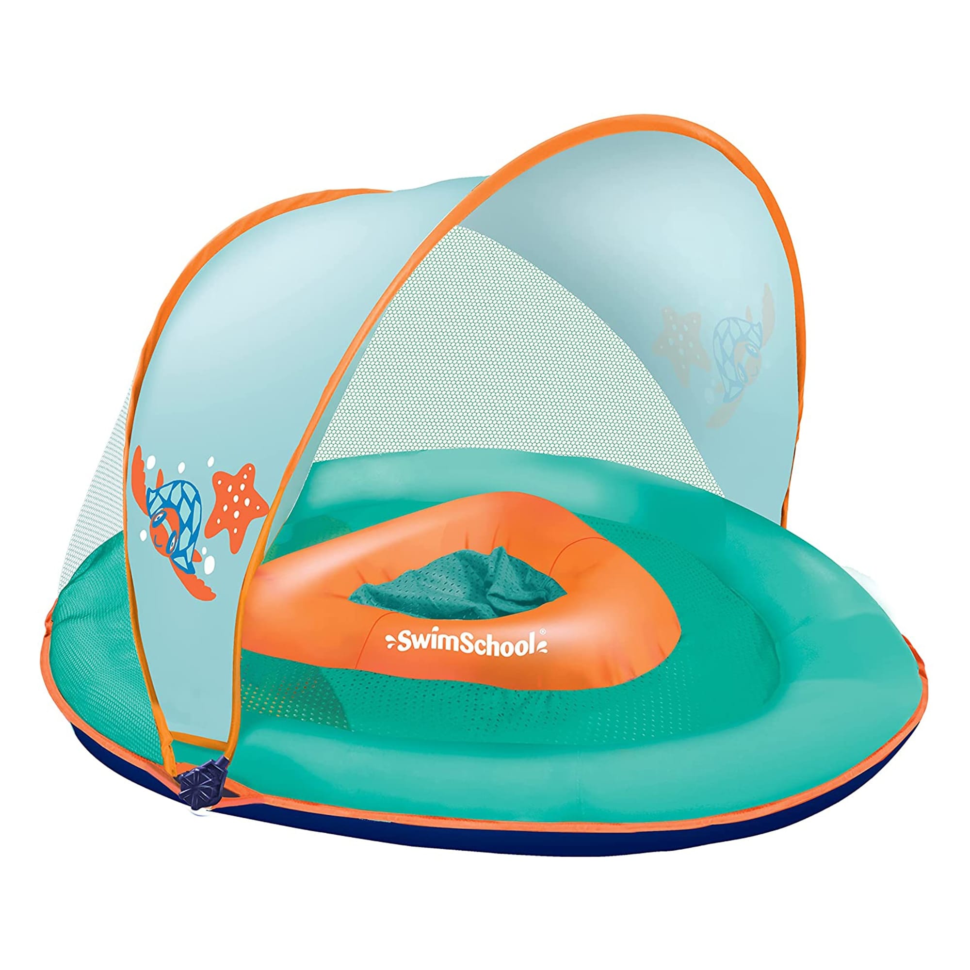 Swim school retractable sunshade baby boat discount