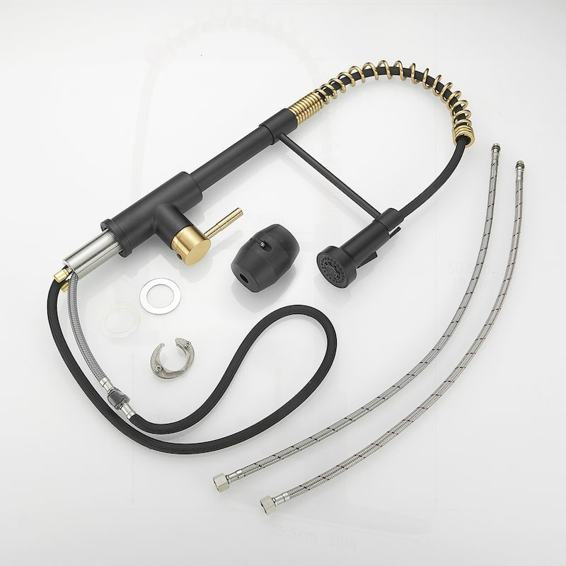 Commercial Kitchen Faucet with Pull Out Sprayer