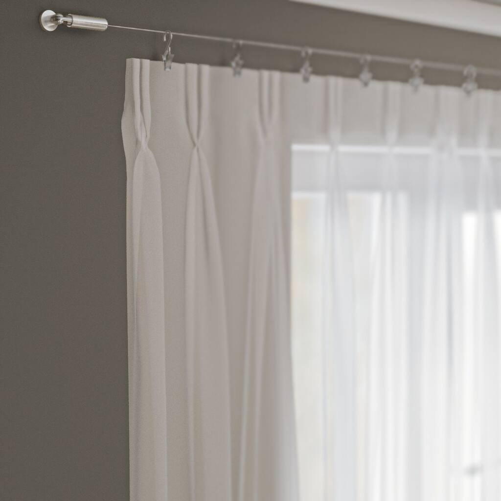 Wallniture Drape Wire Drapery Rod Curtain Hanger Tapestry Wall Hanging Photo Display