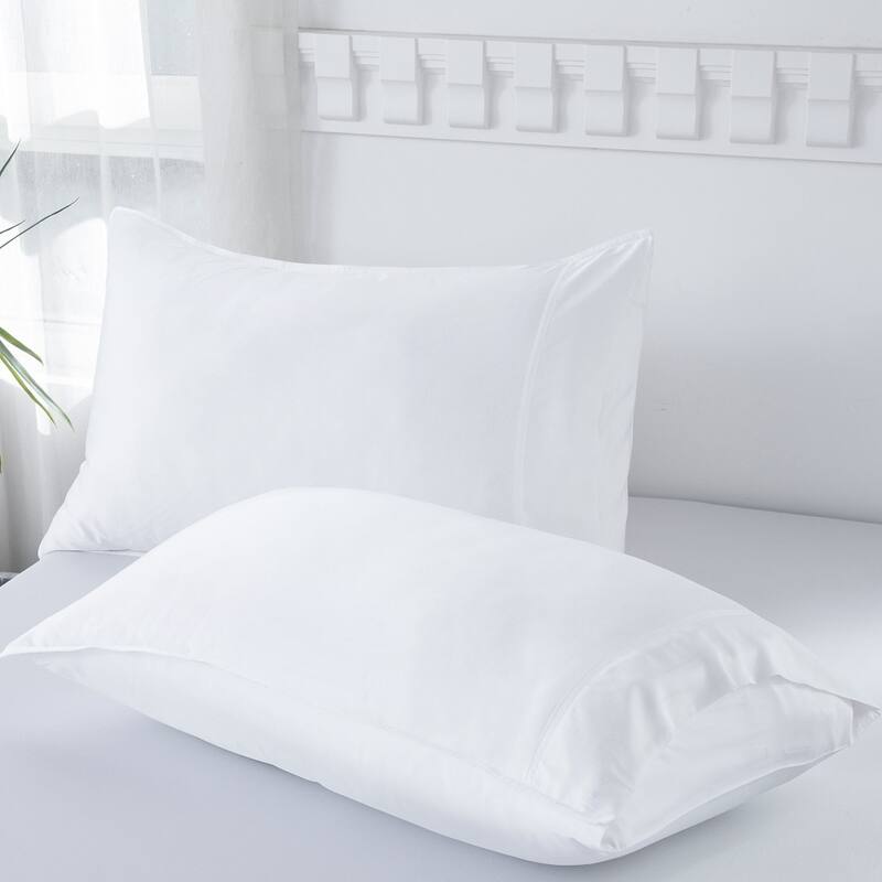 400TC Cooling Sheet Set, Sateen Weave 4 Piece Bedding with 16 Inch Deep Pocket Fitted Sheet