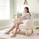 preview thumbnail 23 of 126, HOMYKA Rocking Chair for Nursery with Footrest