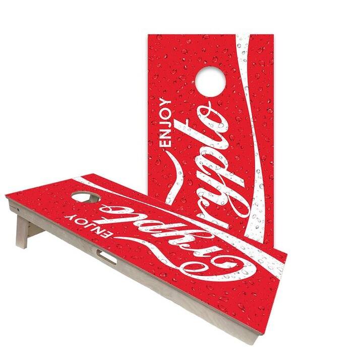 Enjoy Crypto Regulation 2x4 Cornhole Board Set