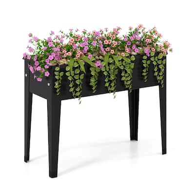 Costway Raised Garden Bed Elevated Metal Planter Box with Legs - See Details