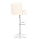 preview thumbnail 24 of 28, SAFAVIEH Couture Zayna Adjustable Barstool. - 21.3"x22.1"x44.1"