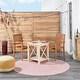 preview thumbnail 121 of 183, Nourison Essentials Solid Contemporary Indoor/ Outdoor Area Rug 6' Round - Pink