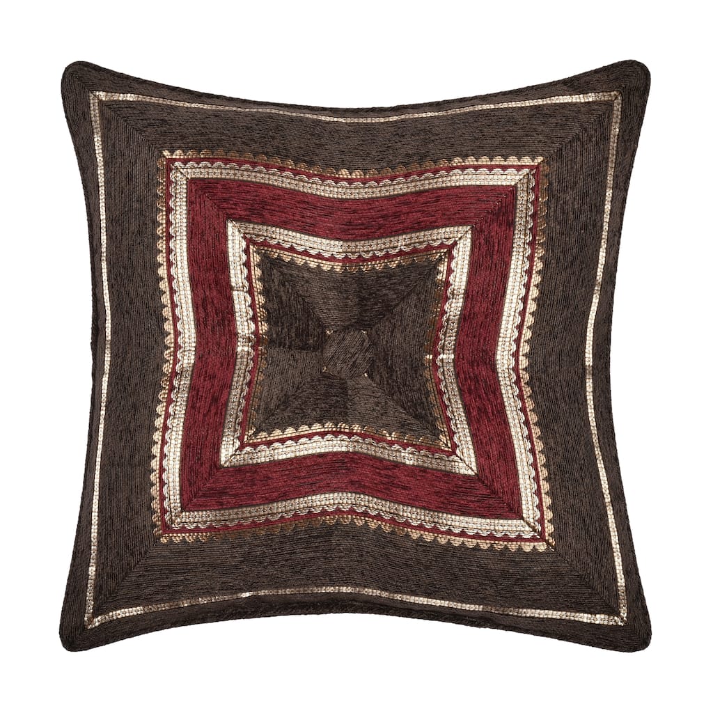 J. Queen New York Cerino 18" Square Decorative Throw Pillow