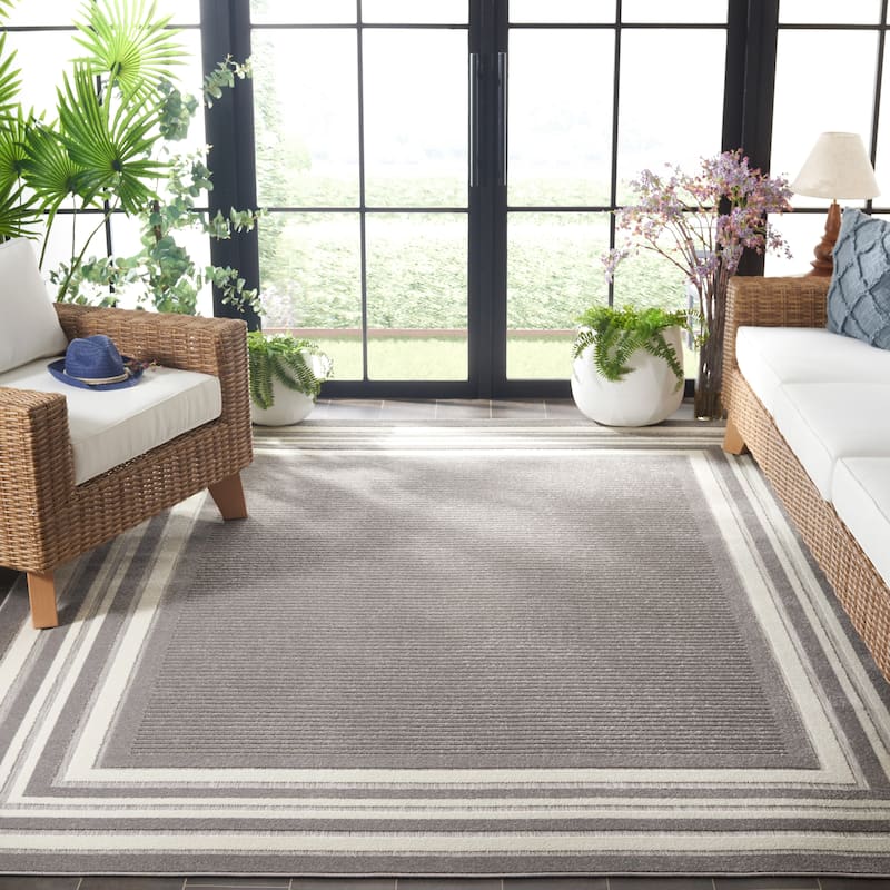 SAFAVIEH Cabana Pratima Indoor/Outdoor Waterproof Patio Backyard Rug