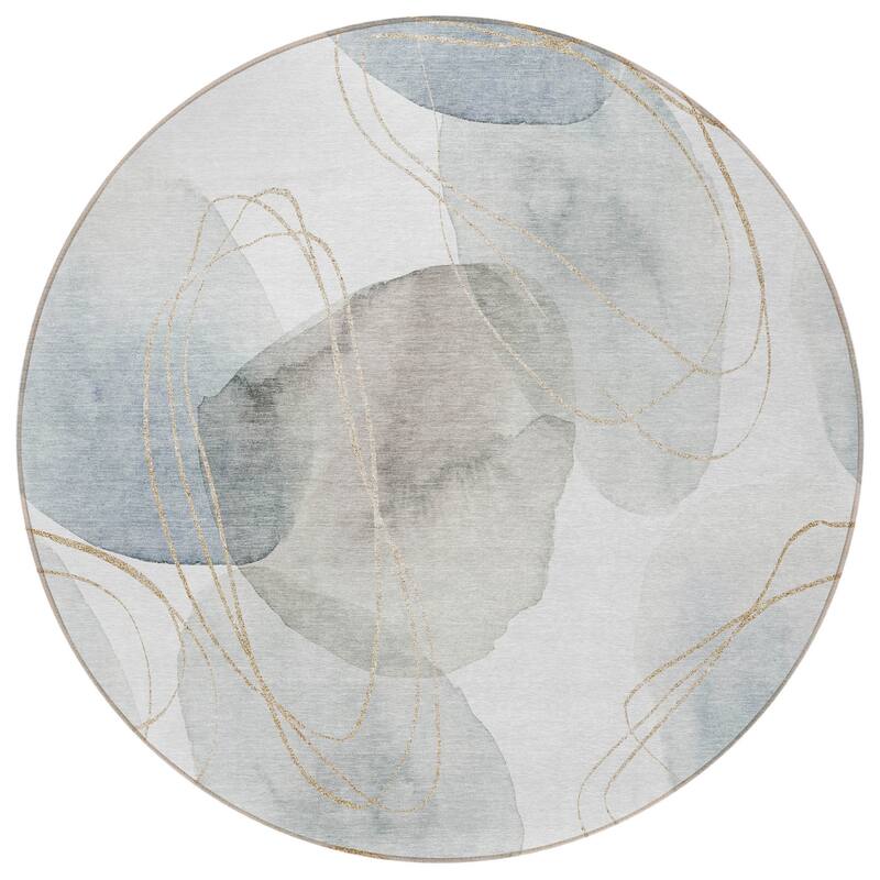 Bax Artistic Abstract Weather Resistant Sleek Contemporary Outdoor Rug