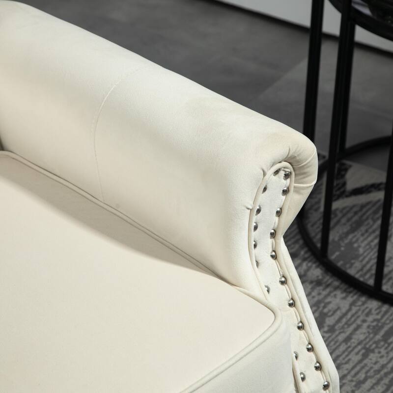 Mid Century Nailhead Decorative Armchair