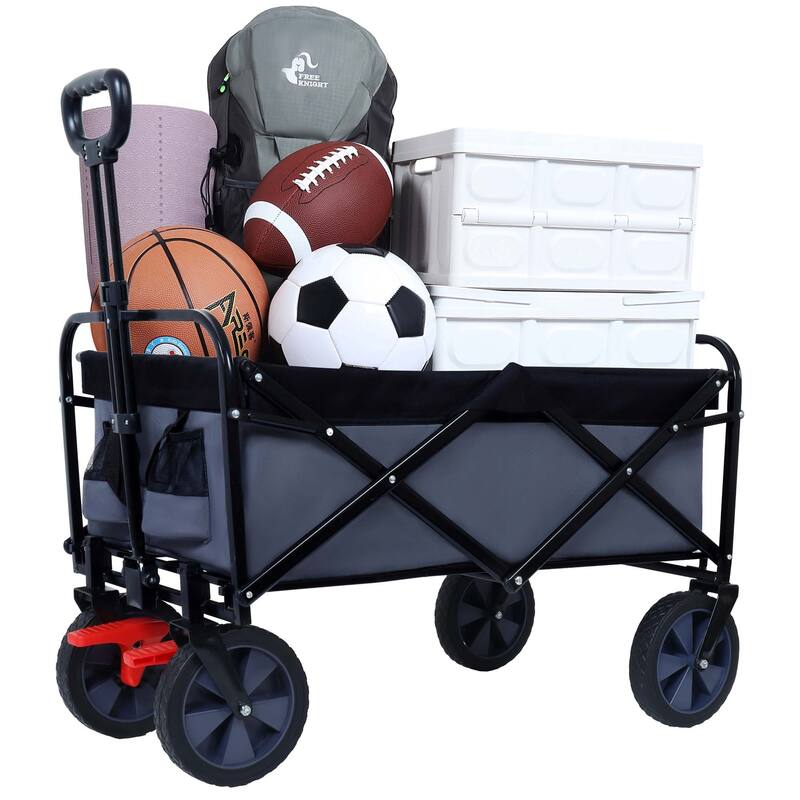 150L Wagon Cart Foldable with Wheels