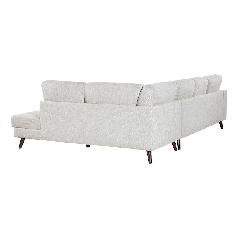 Valley Chenille 2-Piece Sectional with Right Chaise