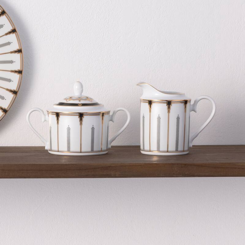 Empire Gold Sugar & Creamer Set
