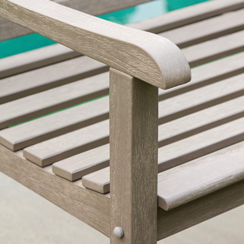 Cambridge Casual Isla 4-foot Teak Wood Outdoor Bench