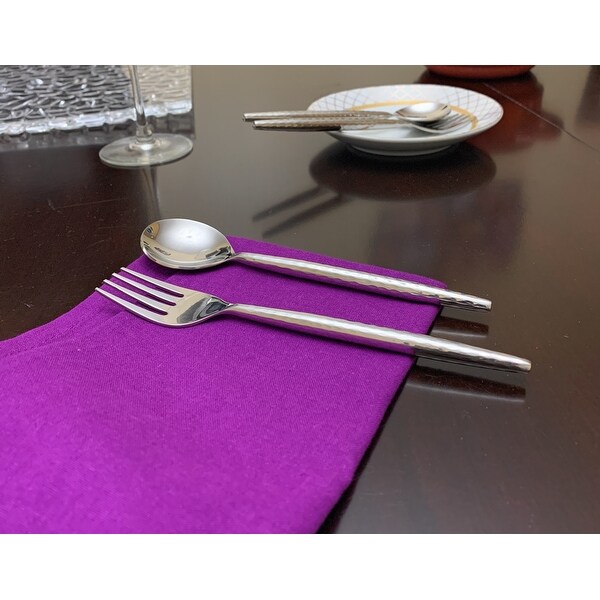 VIBHSA Appetizer forks and Soup Spoons Set of 12 Pieces. Opens flyout.