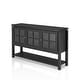 preview thumbnail 8 of 29, Furniture of America Wins Modern Farmhouse 5-shelf Buffet Table