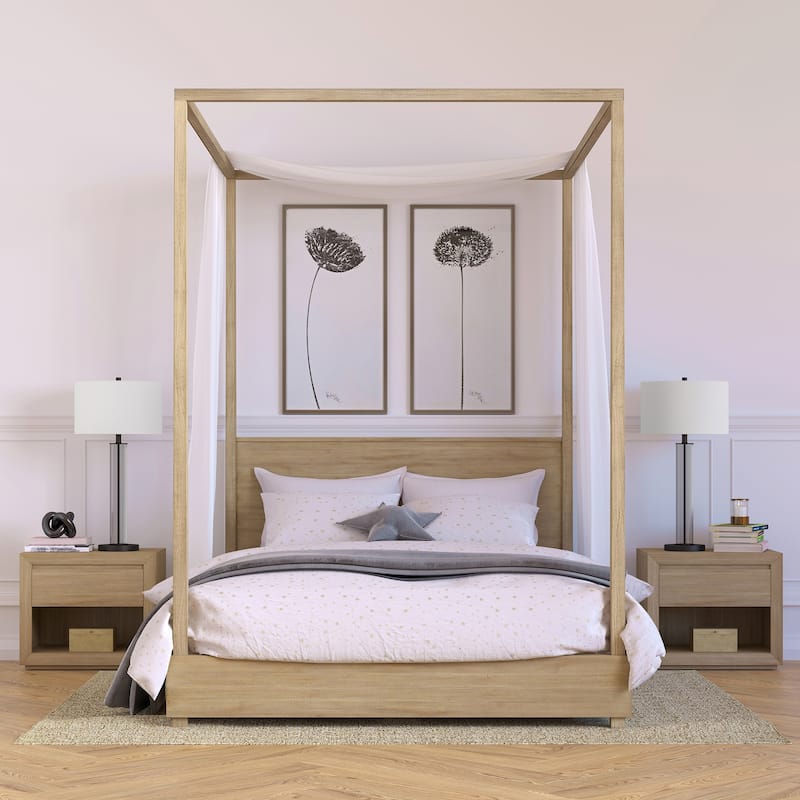 Harlow 29" Tall Table Lamp with Fabric Shade