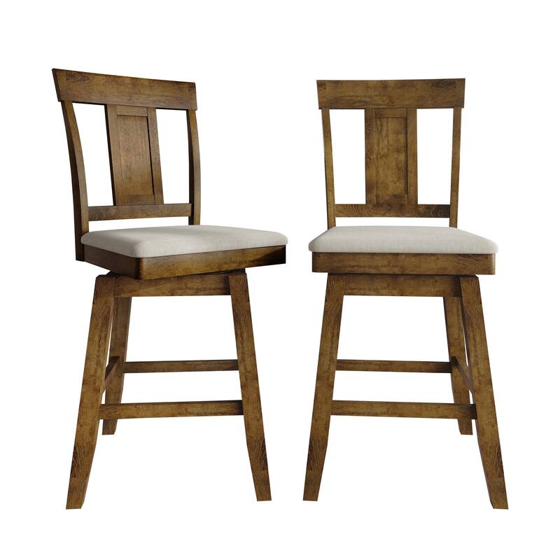 CraftPorch Luxury Swivel Counter Chair with Round Table