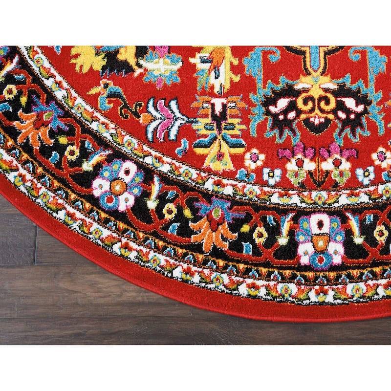 Nourison Oakdale Traditional Persian Medallion Area Rug