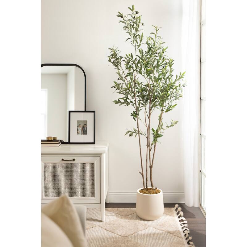Kate and Laurel Oliveira Faux Olive Tree