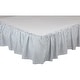 preview thumbnail 6 of 6, Sawyer Mill Ticking Stripe Bed Skirt