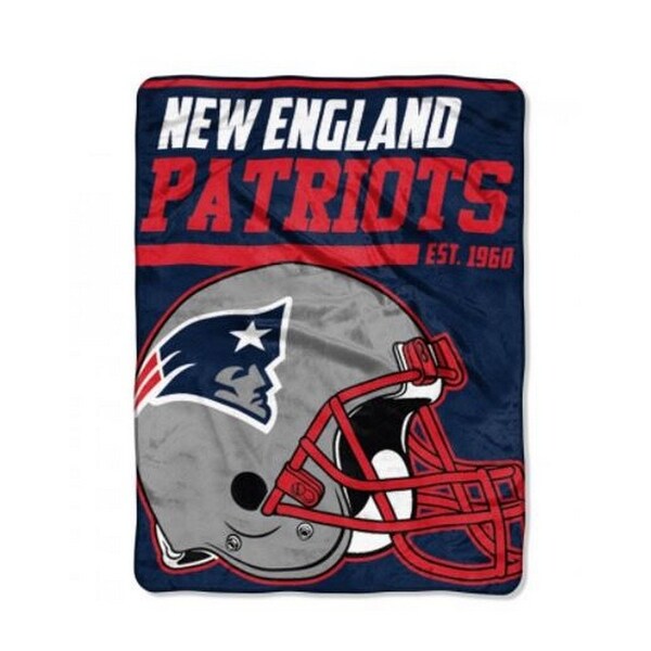 The Northwest Company Officially Licensed NFL 40 Yard Dash Micro Raschel Throw Blanket Multi Color 46 x 60