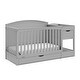 preview thumbnail 22 of 29, Graco Bellwood 5-in-1 Convertible Crib & Changer with Drawer - N/A Pebble Gray