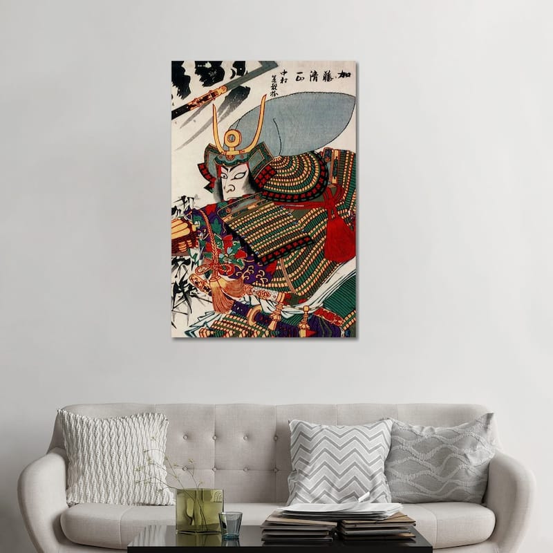 iCanvas "Kato Kiyomasa" by Unknown Artist Canvas Print - 48x32x1.5