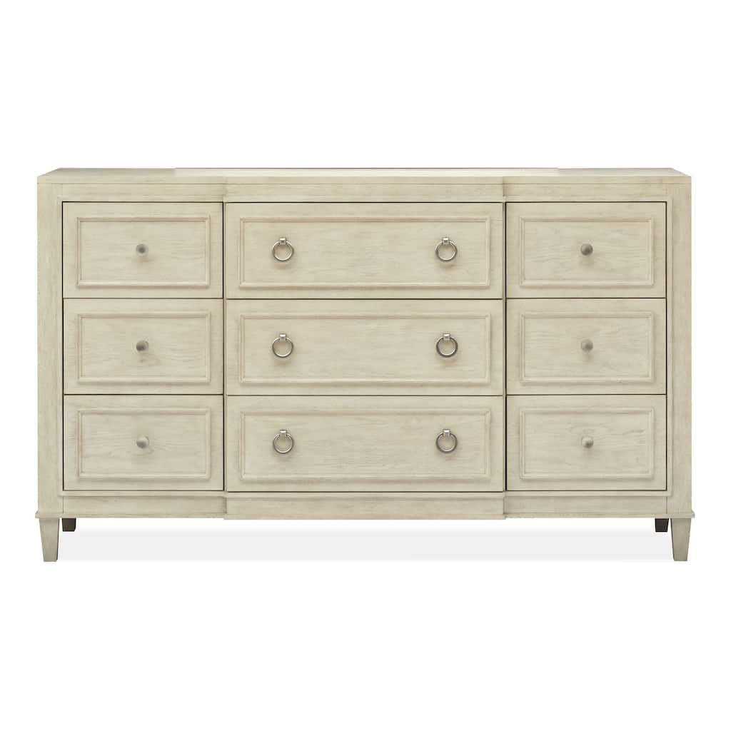 Magnussen Home Sheridan Limestone Drawer Dresser