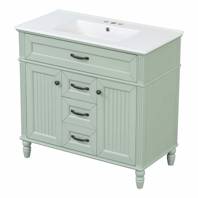 36" Bathroom Vanity with Sink Combo