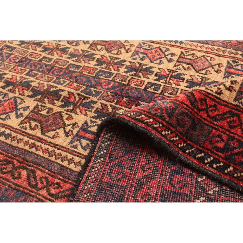 ECARPETGALLERY Hand-knotted Teimani Tan Wool Rug - 3'0 x 4'9