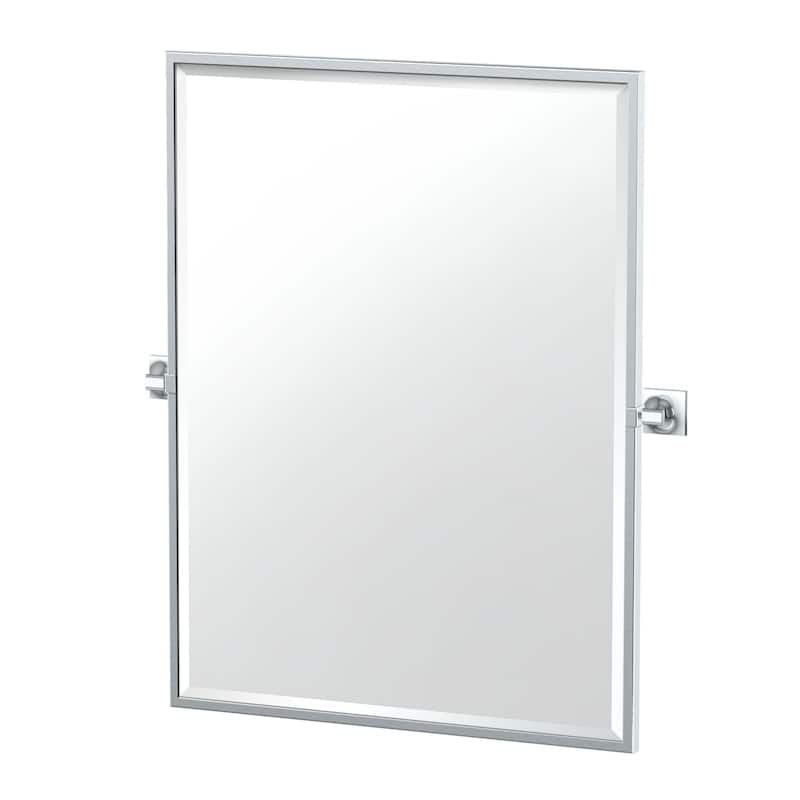 Gatco 5589FS Waterline 32-1/2" x 28-1/8" Contemporary Rectangular - Chrome