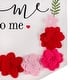 preview thumbnail 3 of 2, National Tree Company 18 in. Flowered Valentines Banner