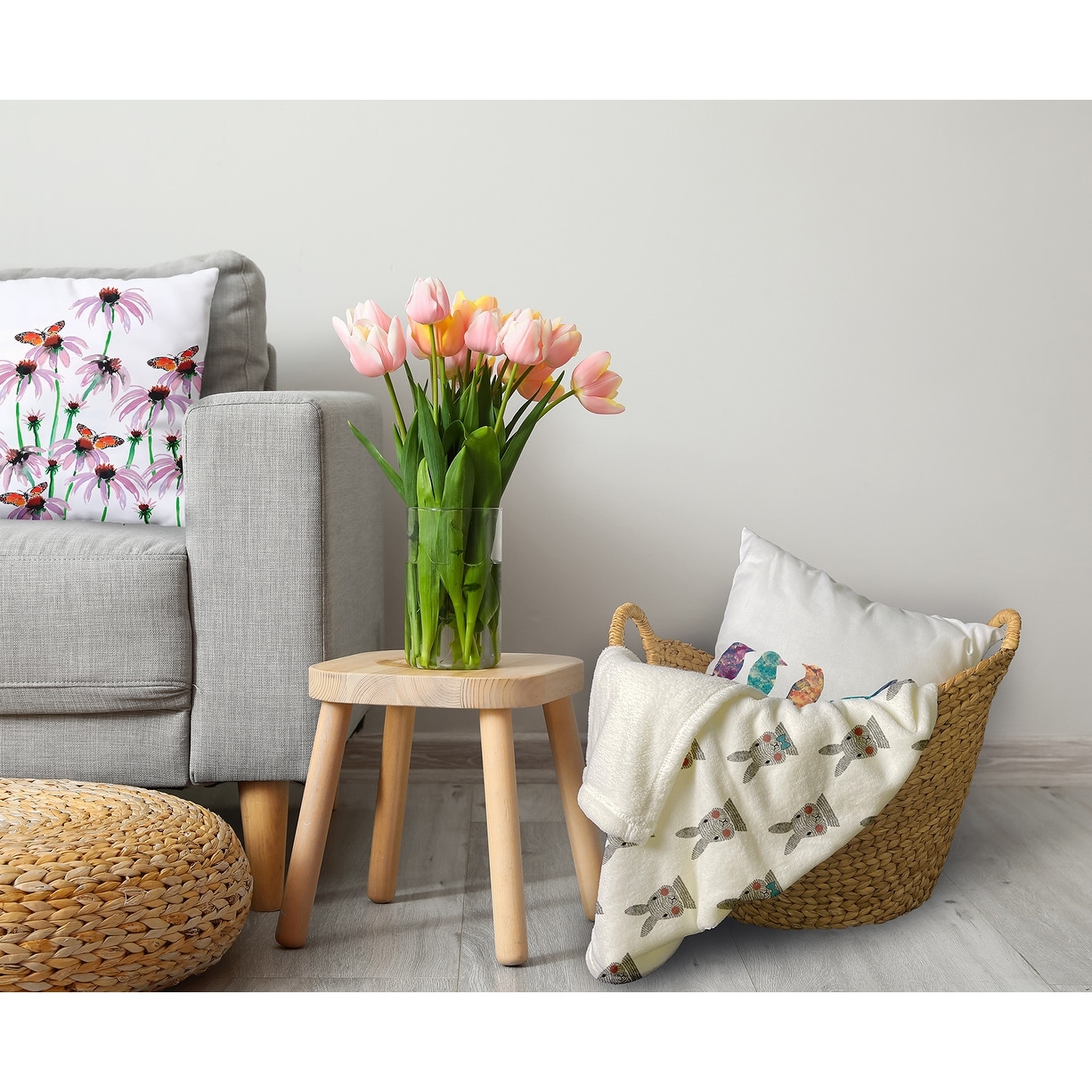 Easter bunny throw blanket shop
