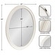 preview thumbnail 22 of 31, Kate and Laurel Mansell Oval Framed Wall Mirror
