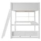 preview thumbnail 29 of 30, Full Size Loft Bed with Built-in L-Shaped Desk, LED Shelf Lighting, USB Charging Ports & Storage Bench, Drawers and Shelves