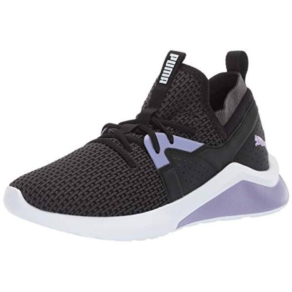 Shop Puma Women S Emergence Sneaker Black Sweet Lavender 6 M Us